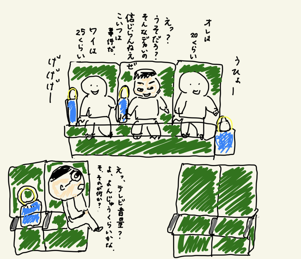 ブログ「テレビ音量とダイバーシティ」の絵
